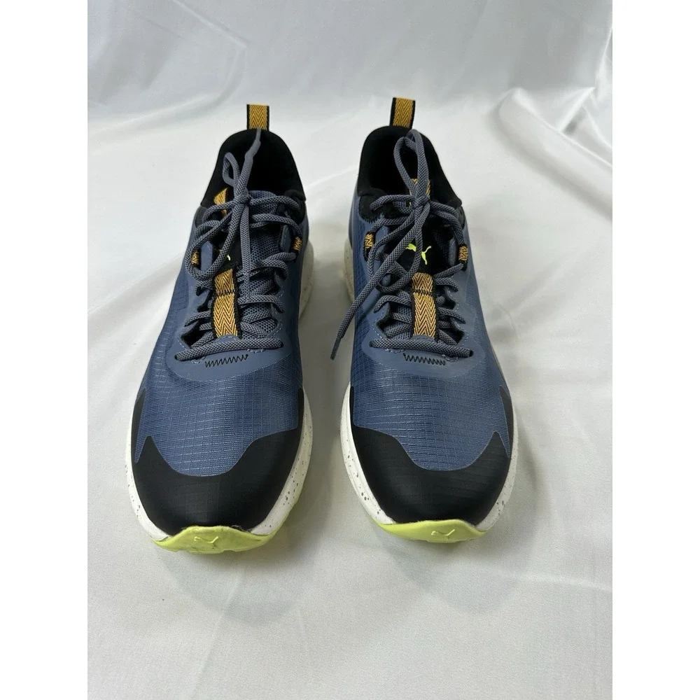 Puma Twitch Runner Trail Evening Sky Black‎ Sz 13 Shoes Training Men's